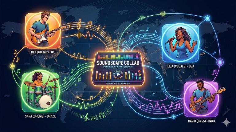 Myousica: a collaborative music remixing platform